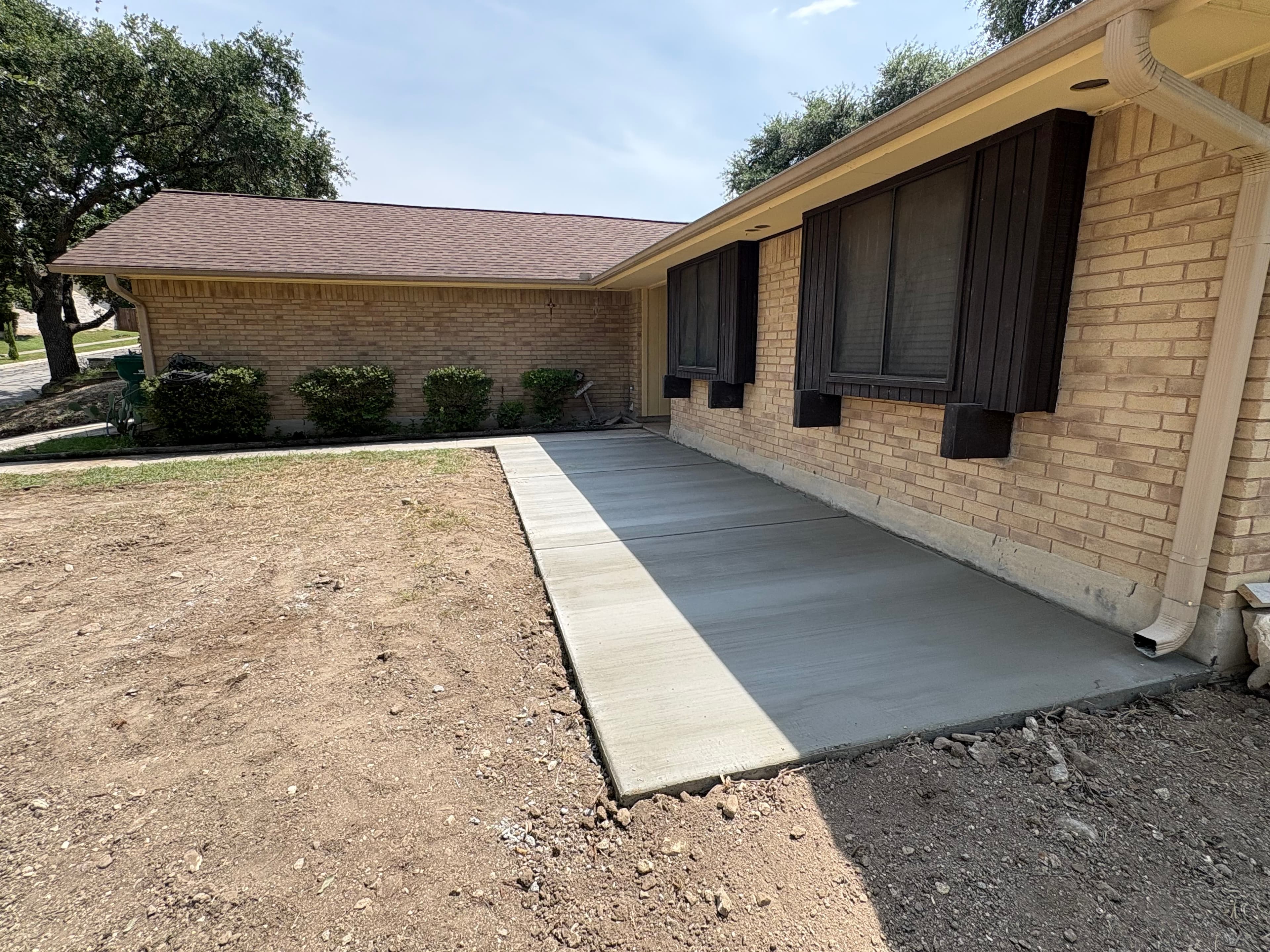 Sidewalk & Walkway completed by Folsom Construction LLC in New Braunfels, TX